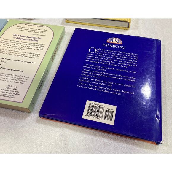 Book Bundle Tarot Astrology Dream Power Palmistry Herbalism W/ Tarot Deck Poster - Picture 8 of 16